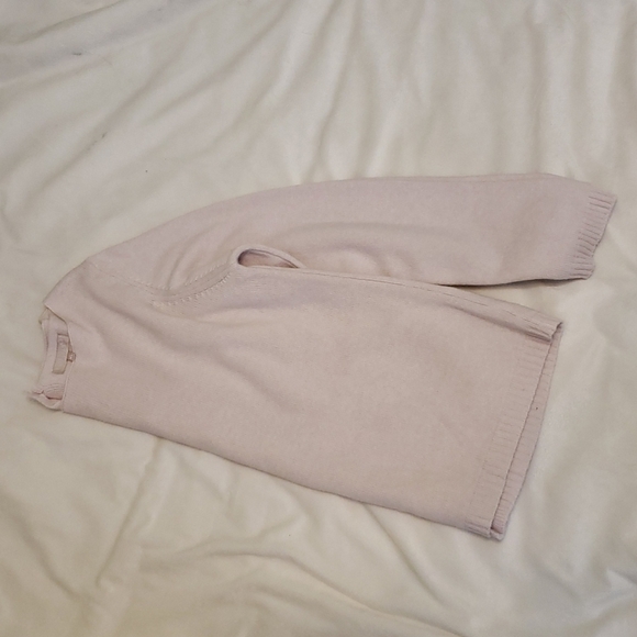 NEW Benedetta B. Merino Wool Cashmere Sweater Button Back Cardigan Luxury Comfy - Picture 8 of 16